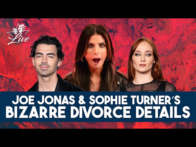 Joe Jonas & Sophie Turner's BIZZARE Divorce Details | POPlitics Live