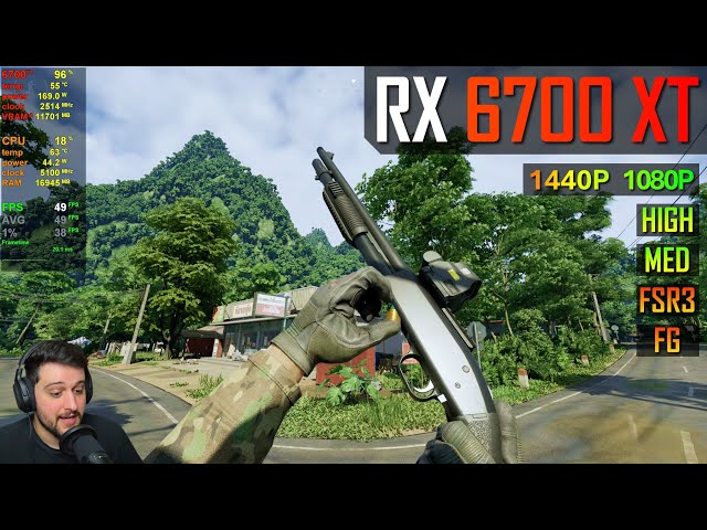 RX 6700 XT - Gray Zone Warfare