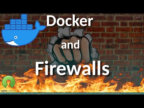 Docker and Firewalls - Docker wants to punch holes in the local firewall, let's mitigate that issue