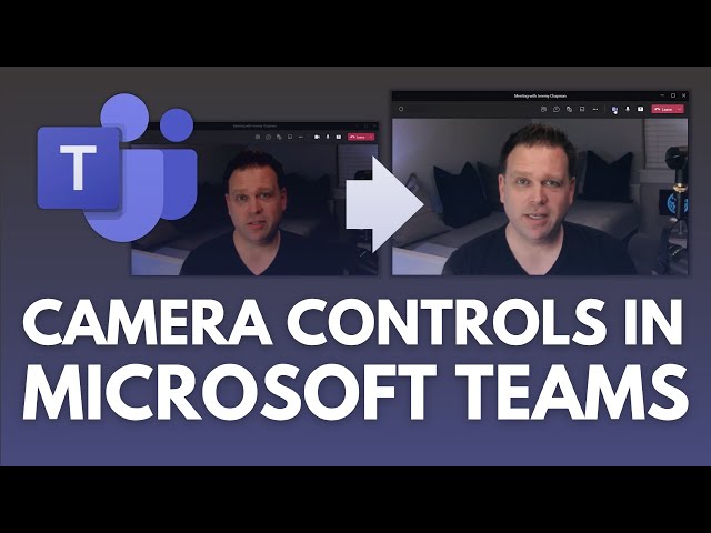How to adjust your Camera Settings now without leaving Microsoft Teams 🎛️ Demo tutorial