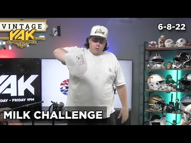 Can TJ Drink an Entire Gallon of Milk? | Vintage Yak Clips 6-8-22