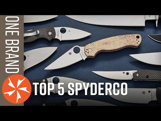 Top 5 Spyderco Knives: One Brand Collection Challenge