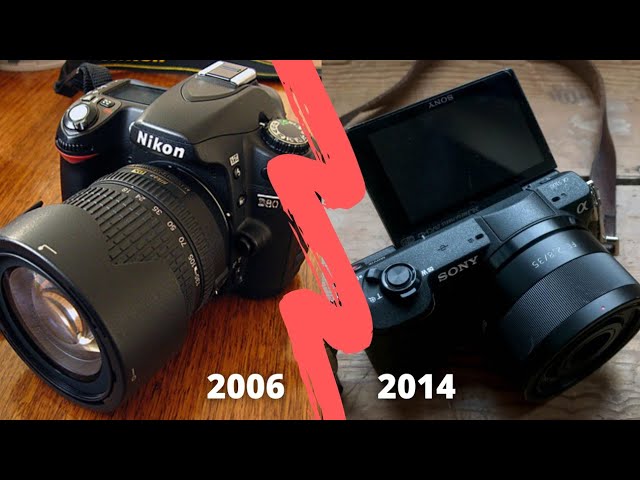 Nikon D80 vs Sony A5100 comparison! What is the best camera for beginners? (DSLR vs Mirrorless)