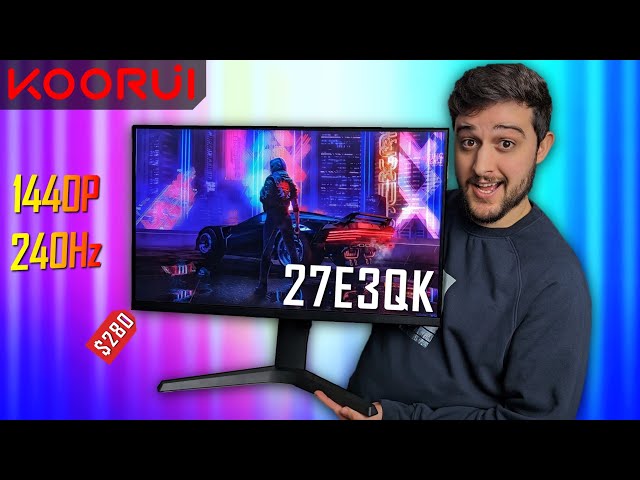 This Gaming Monitor is an INSANE Deal !!! (Koorui 27E3QK Review)