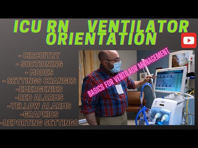 RT Clinic: ICU RN Ventilator Orientation Class. Basics of Ventilator Management