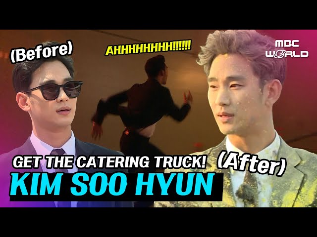 [ENG/JPN] Why did 〈QUEEN OF TEARS〉 SOOHYUN get covered in water and flour?! #KIMSOOHYUN