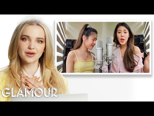 Dove Cameron Watches Fan Covers on YouTube - Part 2 | Glamour