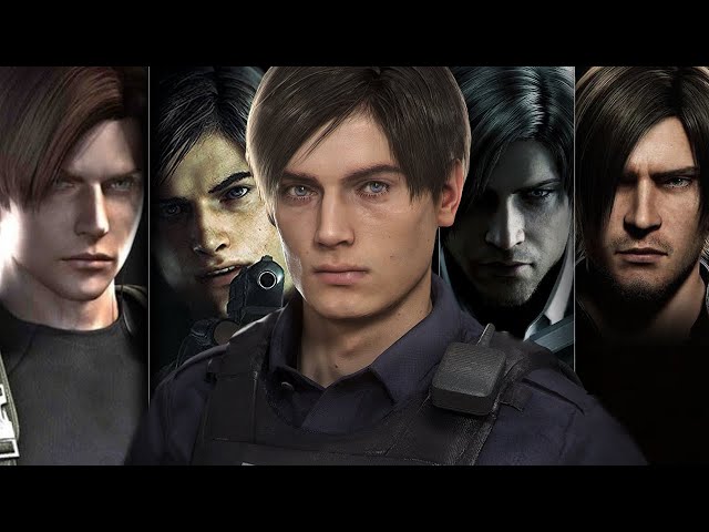 Evolution of Leon Kennedy Resident Evil- (Road To Resident Evil Village)