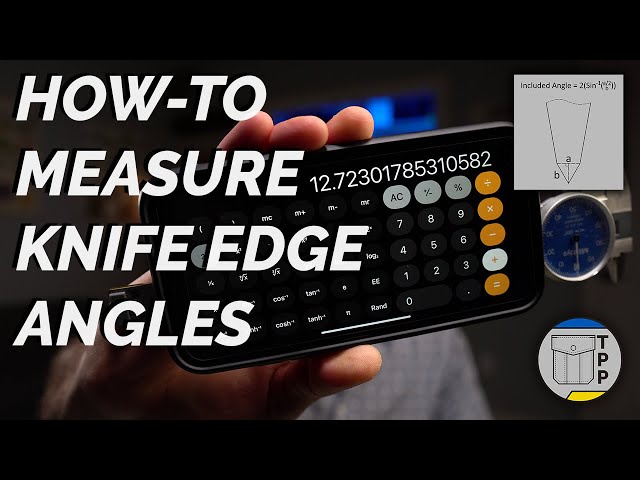 How-To Measure Knife Edge Angles - Repost