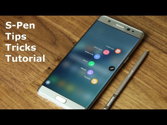 Samsung Galaxy Note 7: S-Pen Tips, Tricks, and Full Tutorial