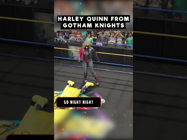 Harley Quinn from Gotham Knights in WWE 2K23!