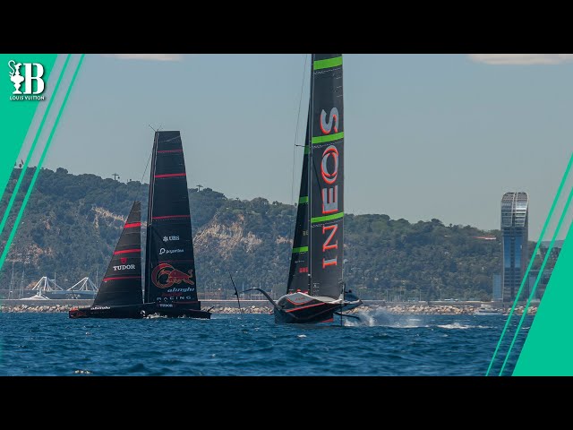 Afterburners On For INEOS Britannia | may 8th | America's Cup