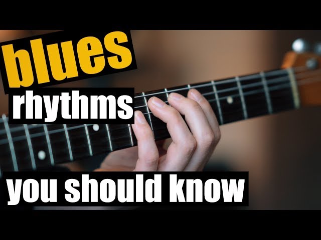 3 essential BLUES shuffles! | from EASY to HARD