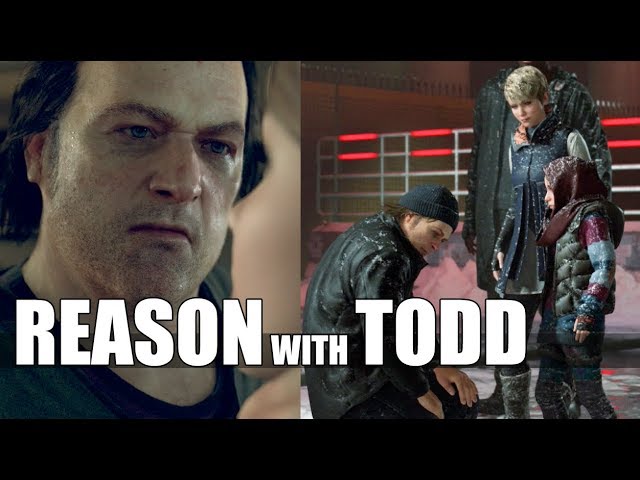 Detroit Become Human - Kara Reason With Todd (All Dialogue) - Consequences Of Leaving Him Alive