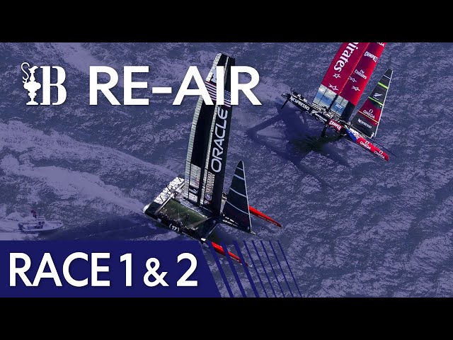 Re-Air | America's Cup 34th - Race 1 & 2 | Oracle Team USA VS Team New Zealand | Day 1 (2013)