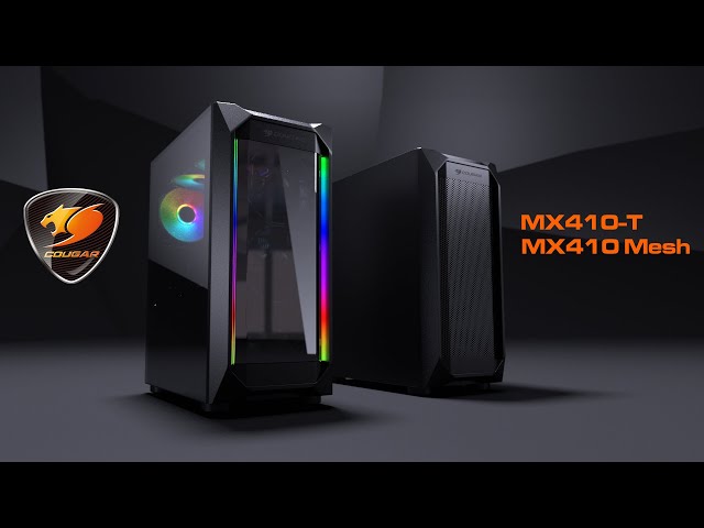 MX410-T / MX410 Mesh :: Powerful and Compact Mid-Tower Case
