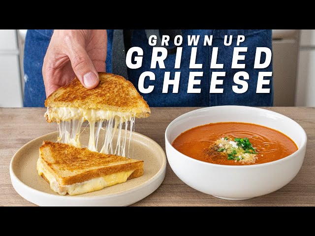 Grilled Cheese Sandwich & Tomato Soup (I can't believe this trick worked) | Weeknighting