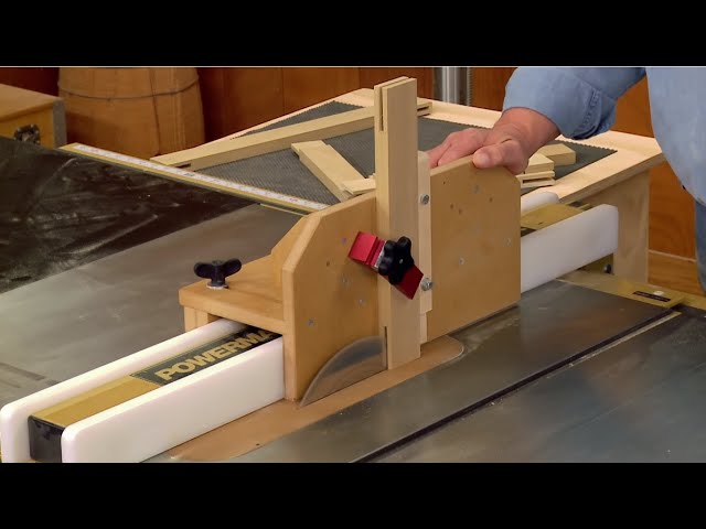 Cut Perfect Tenons with this Table Saw Jig!