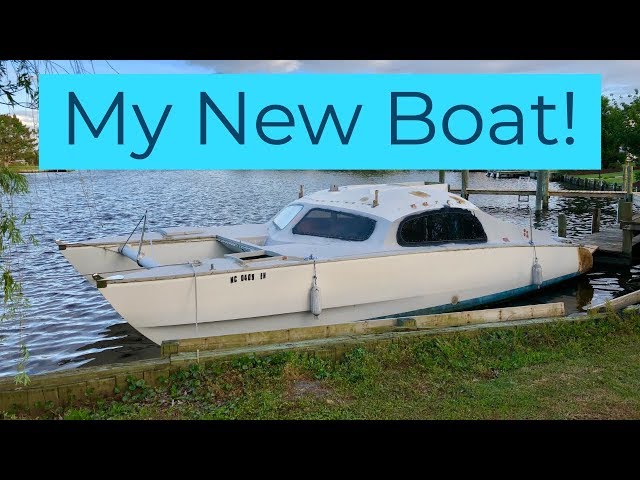 I just bought a CHEAP catamaran SAILBOAT and prepare to move it up the ICW with NO EXPERIENCE - 3