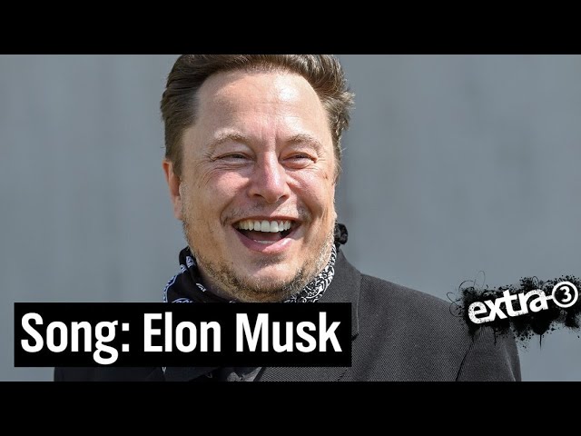 Song für Tesla-Chef: "Der Strahlemann Elon Musk" | extra 3 | NDR