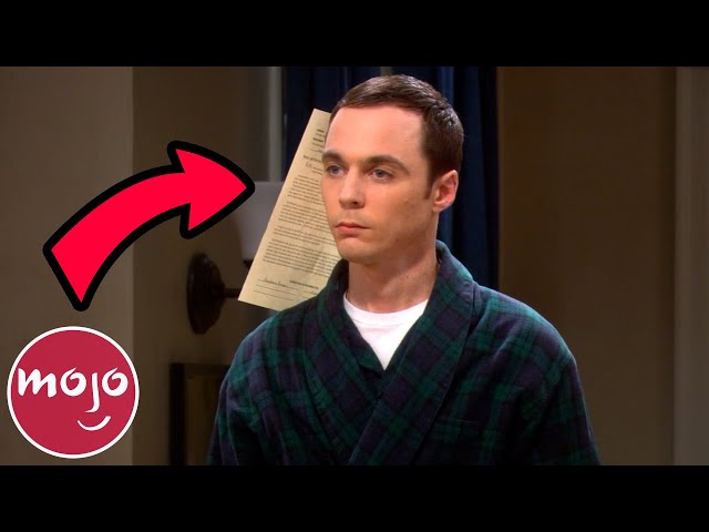 Unscripted Moments That Were Kept in The Big Bang Theory