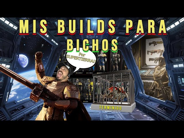 HELLDIVERS2 MIS BUILDS PARA BICHOS!!