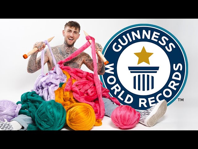 Knitting Is My Therapy! - Guinness World Records