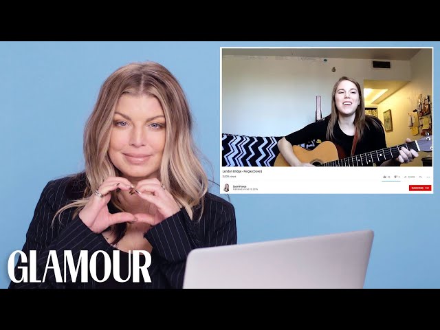 Fergie Watches Fan Covers on YouTube | Glamour