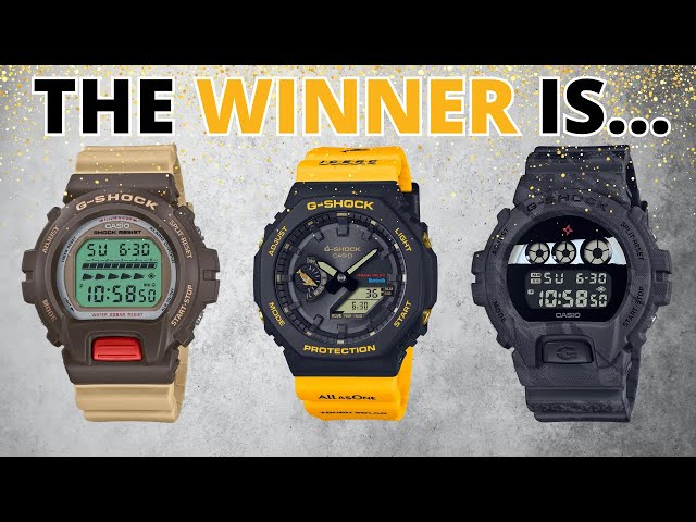 THE G-SHOCK GIVEAWAY WINNER ANNOUNCEMENT!