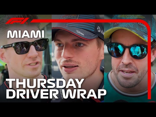 The Drivers Look Ahead To Race Weekend | 2024 Miami Grand Prix