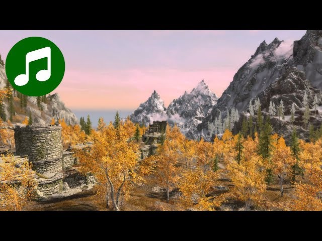 SKYRIM Ambient Music & Ambience 🎵 Fort Greengate (Skyrim Soundtrack | OST)