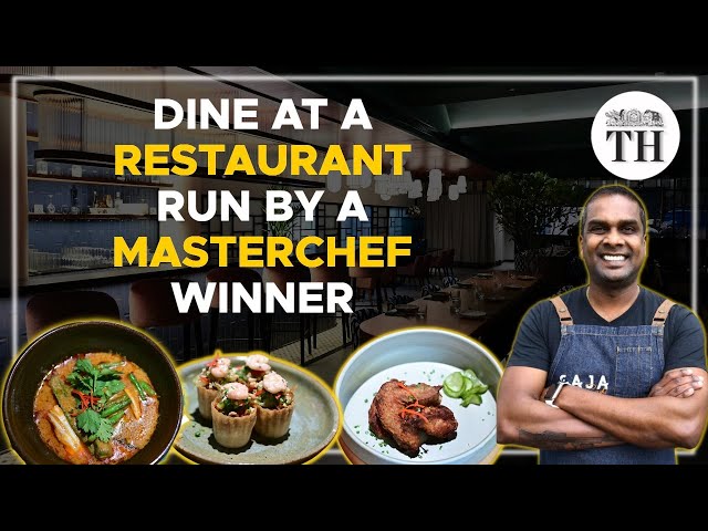Masterchef Australia winner Sashi Cheliah opens restaurant in Chennai | The Hindu