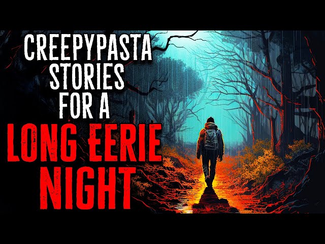 Scary Creepypasta Stories For A Long Rainy Night | RAIN SOUNDS | Black Screen