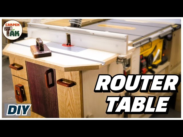⚡[DIY] The ultimate router table full build (Part 1.) / very stylish and functional router table