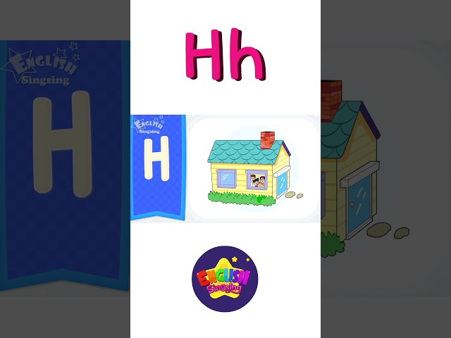 H Phonics - Letter H - Alphabet song | Learn phonics for kids #shorts