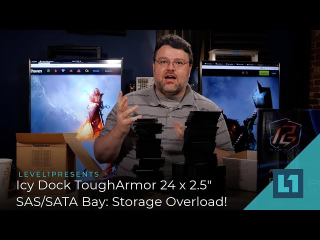 Checking Out The Icy Dock ToughArmor 24 x 2.5" SAS/SATA Bay: Storage Overload!