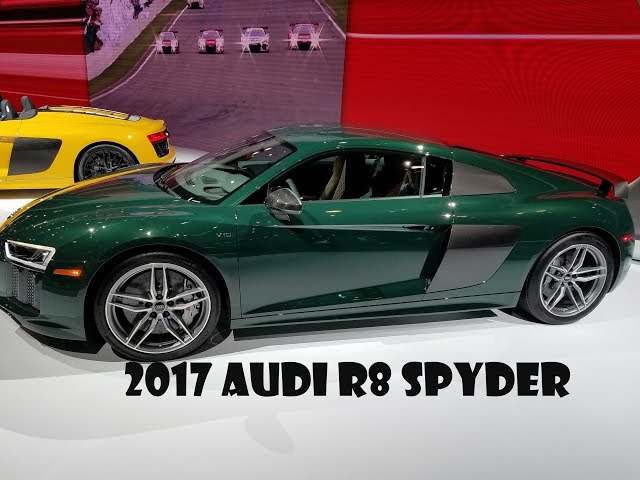2017 Audi R8 V10 Quick Look