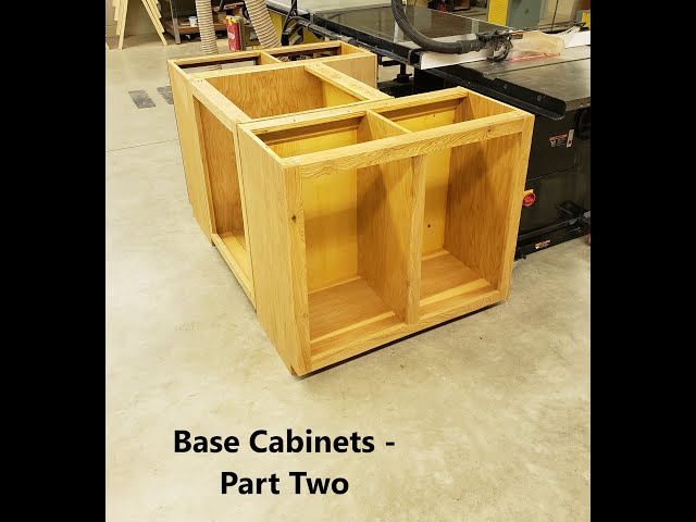 Base Cabinet - Part Two