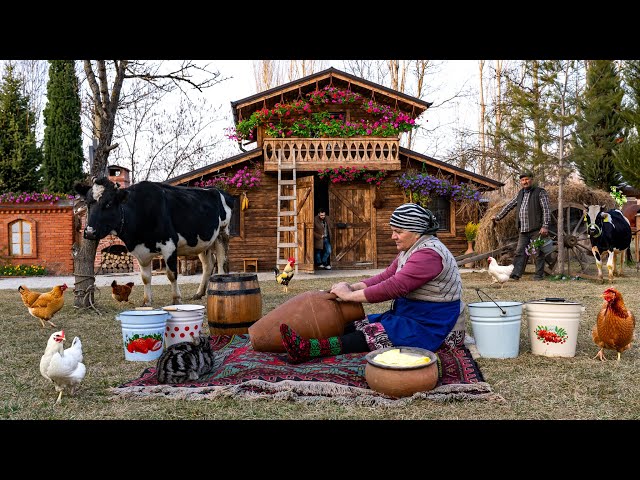 Traditional Homemade Butter Making: From Fresh Whole Milk to Creamy Goodness