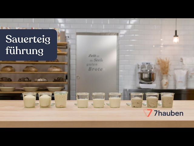Grundlagen zur Sauerteigführung | Brotbacken mit Sauerteig Teil 2 mit Lutz Geißler | 7Hauben