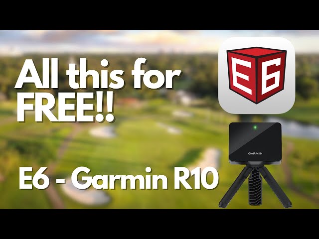 Garmin R10 - E6 REVIEW ! Can you BEAT my 3 hole score?!