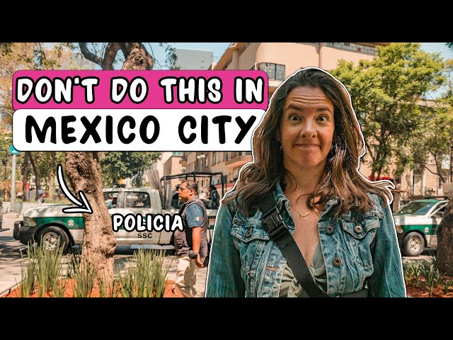 How to STAY SAFE in Mexico City in 2024 ⛔️ Insider tips you NEED to know 👀