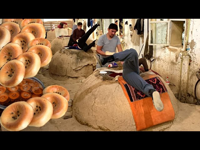 Legendary SAMARKAND Breads | How to bake 12,000 loaves of bread a day