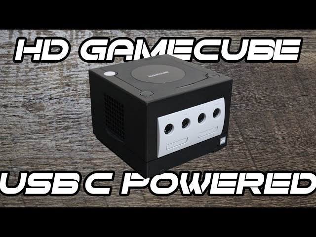HDMI out GameCube gets USB C Power Upgrade
