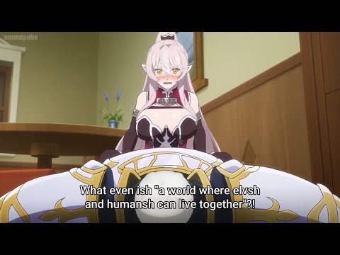 Ariane Glenys gets drunk and cuddles with Arc Ep10 [ Skeleton Knight in Another World ]