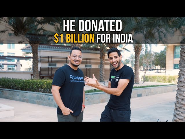 He Donated $1 Billion For India