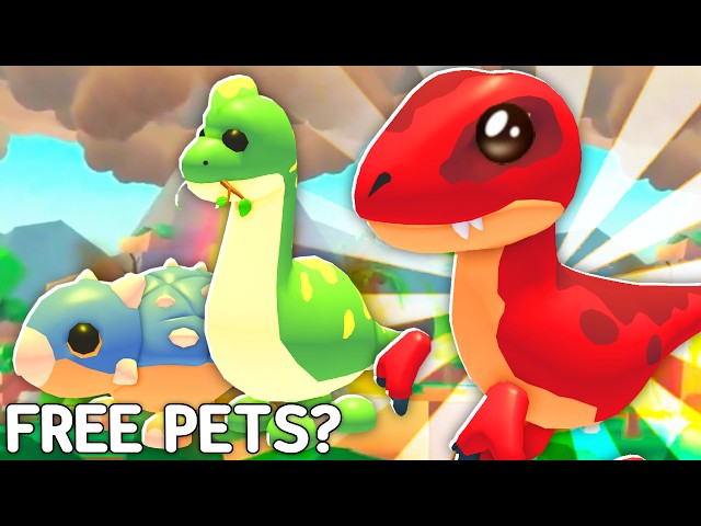 How To Get ALL NEW FOSSIL PETS In Adopt Me