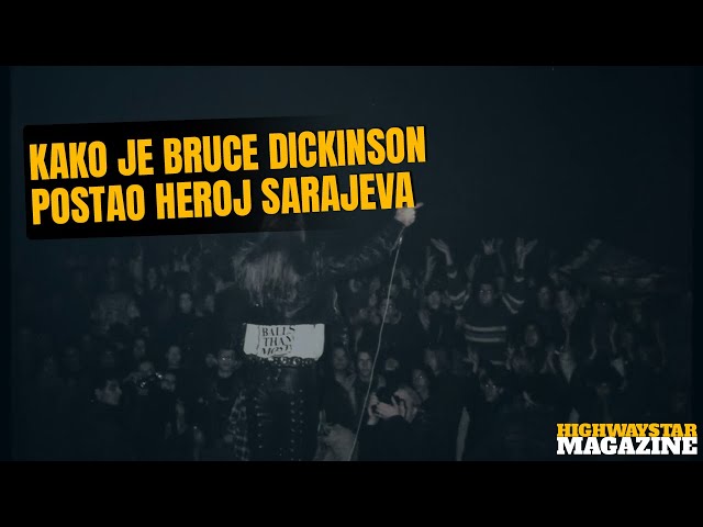 Kako je Bruce Dickinson postao heroj Sarajeva