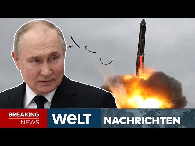 KRIEG IN UKRAINE: Putin zittert vor F16-Lieferung und will Atomwaffen-Doktrin ändern | WELT Stream