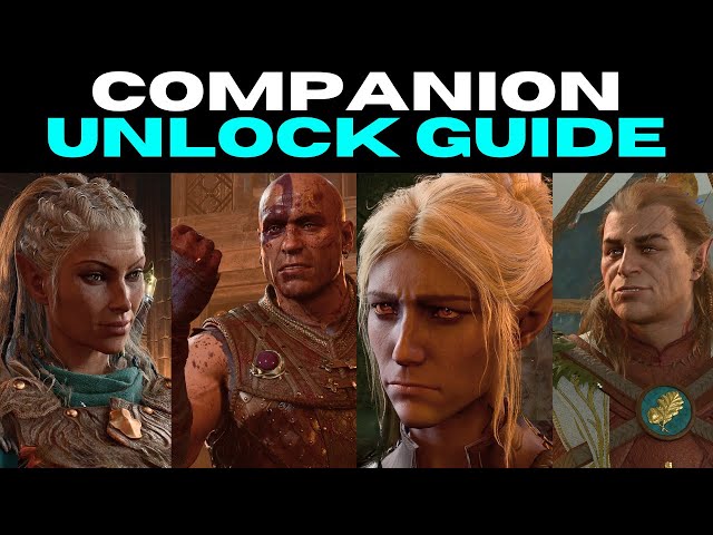 Baldur's Gate 3: Complete Companion Unlock | 100% Walkthrough Guide